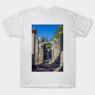 Passageway in Ruins, Bayon Temple T-Shirt